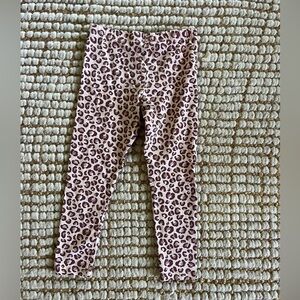 Isaac Mizrahi Kids Animal Print Leggings - Brown and Cream